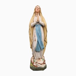 Statuetta policroma della Vergine Maria, 1880