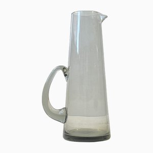 Smoke Gray Martini Glass Pitcher by Per Lütken for Holmegaard, 1960s