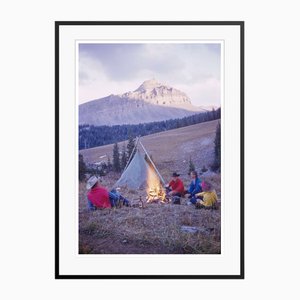 Toni Frissell, A Campfire on the Trail, C Print, Framed