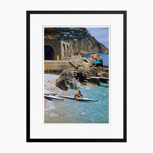 Toni Frissell, Canoa a Capri, Stampa C, Incorniciato