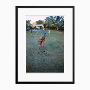 Toni Frissell, Croquet at the Mill Reef, C Print, Framed