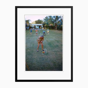 Toni Frissell, Croquet at the Mill Reef, C-Print, gerahmt