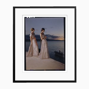 Toni Frissell, Evening Gowns at Sunset, C Print, Framed