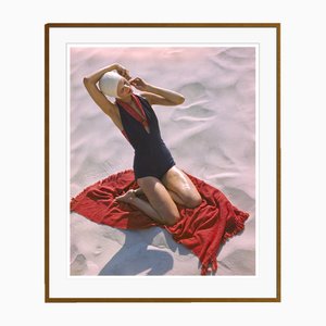 Toni Frissell, Girl on the Beach, 1947, C Print, Framed