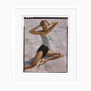 Toni Frissell, Chica en la playa, Impresión C (4), Enmarcada