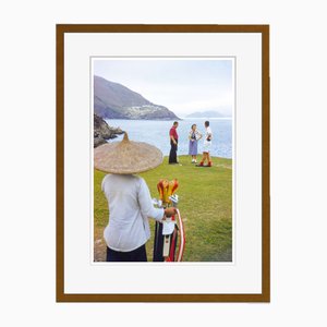 Toni Frissell, Golf en Hong Kong, Impresión C, Enmarcado