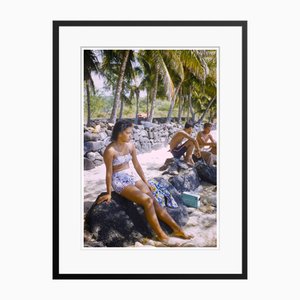 Toni Frissell, Escenas hawaianas, Impresión C (2), Enmarcado