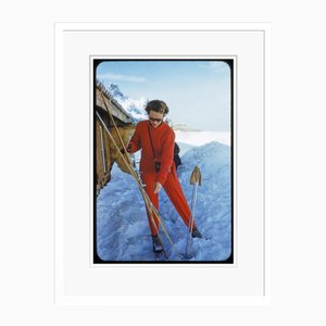 Toni Frissell, Lady in Red, C Print, Framed