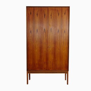 Tall Danish Rosewood Cabinet, 1960s