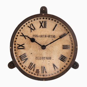 Cast Iron Wall Clock from Gents of Leicester