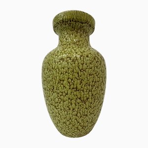 Yellow Ceramic 241-47 Vase from Scheurich, West Germany, 1970s