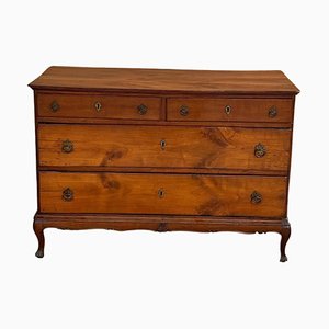 Antique Louis XV Chest of Drawers in Cherry Wood