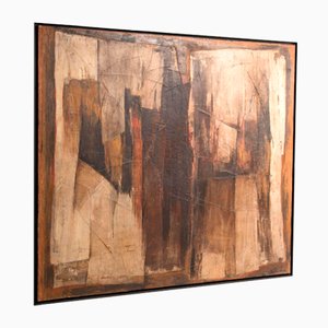 G. Martinelli, Composition, Oil on Cardboard, 1962