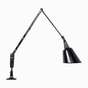 Vintage Industrial Zonalite Adjustable Machinist Lamp by Walligraph