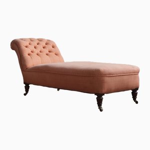Antique Chaise Lounge in Fabric