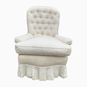 Napoleon III Padded Lounge Chair