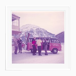 Toni Frissell, Ski Bus, 1954 / 2020s, C Print, Framed