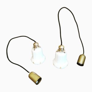 Lampes à Suspension Vintage, Set de 2