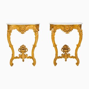 Tables Console, 1880s, Set de 2