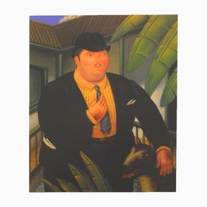 Fernando Botero, el mejor amigo del hombre, años 20, impresión