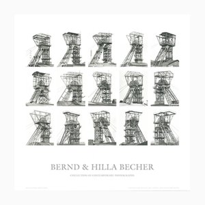 Bernd & Hilla Becher, Schachttürme, 2000er, Druck