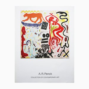 A. R. Penck, N. Complex, Large, 1970s, Print