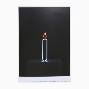 Gavin Turk, Neon Candle, 2000s, Print