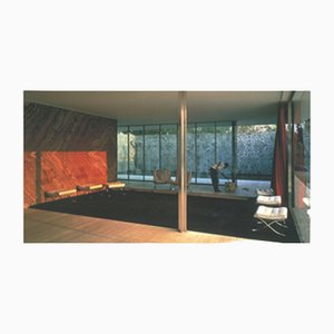 Morning Cleaning, Mies Van Der Rohe Foundation, Barcelona, 1990s, Print