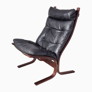 Siesta Lounge Chair with High Backrest by Ingmar Relling for Westnofa