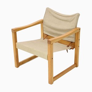 Fauteuil Safari Scandinave par Karin Mobring, 1980s