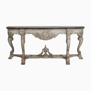 Spanish Painted Console Table, 1890s