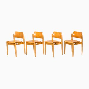 Dining Chairs by Ilmari Tapiovaara, Finland, 1950s, Set of 4