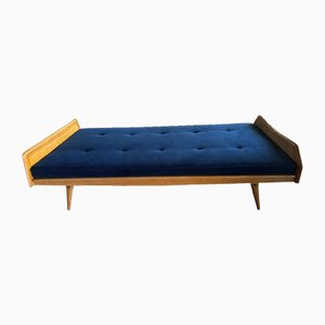 Danish Daybed in Wood & Tweed