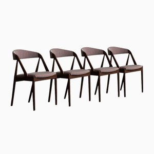 Dining Chairs Model 31 attributed to Kai Kristiansen, Denmark, 1960s, Set of 4
