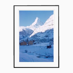 Toni Frissell, El Matterhorn, 1959, Impresión C, Enmarcado