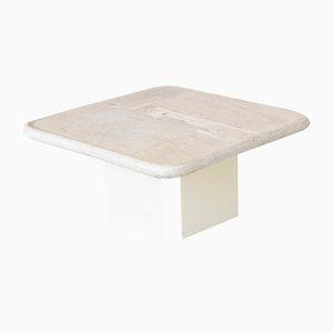 White Square Coffee Table by Paul Kingma, the Netherlands, 1988