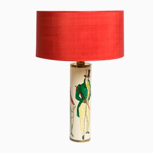 Tischlampe von Piero Fornetti für Atelier Fornasetti, 1970er