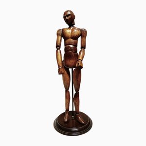 Antique Articulated Artist's Model on Stand, 1900