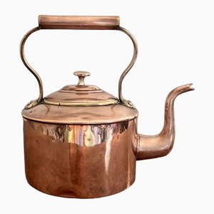 Small Antique George III Copper Kettle, 1800