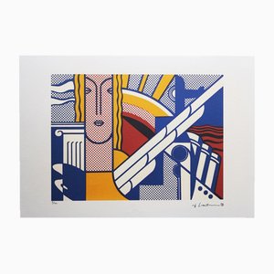 Roy Lichtenstein, Composición, Litografía, años 80