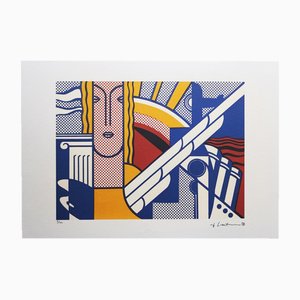 Roy Lichtenstein, Composition, Lithographie, 1980s