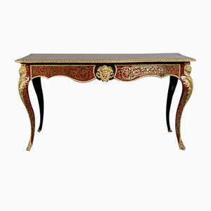 Schreibtisch im Louis XV-Stil aus Furnier