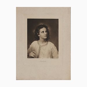 Franz Seraph Hanfstaengl, Jesus Boy, Print