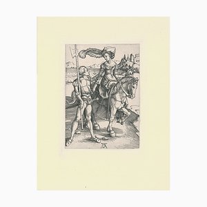 Albrecht Dürer, The Miss on Horseback and the Landsknecht, 2000s, Print