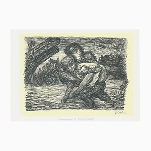 Alfred Kubin, Rescue, 1920s, Print