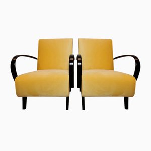 Armchairs by Jindrich Halabala, 1940s, Set of 2