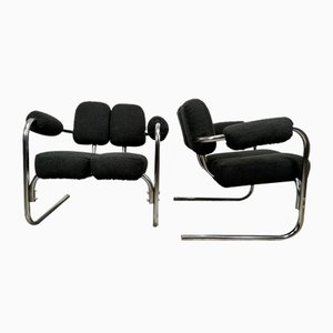 Set of Mid-Century Armchairs
