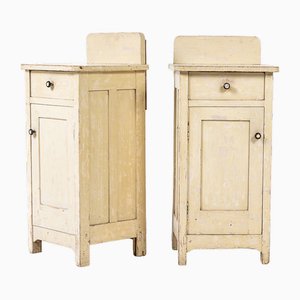 19th Century Painted Pot Cabinets, Set of 2