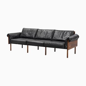 Ateljee Sofa aus Palisander von Yrjö Kukkapuro für Haimi, Finnland, 1960er