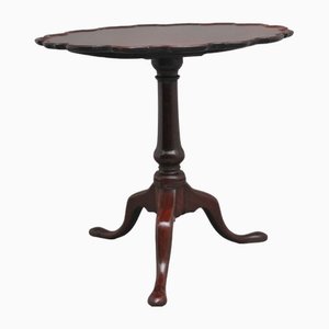 Mesa trípode de caoba del siglo XVIII, década de 1780